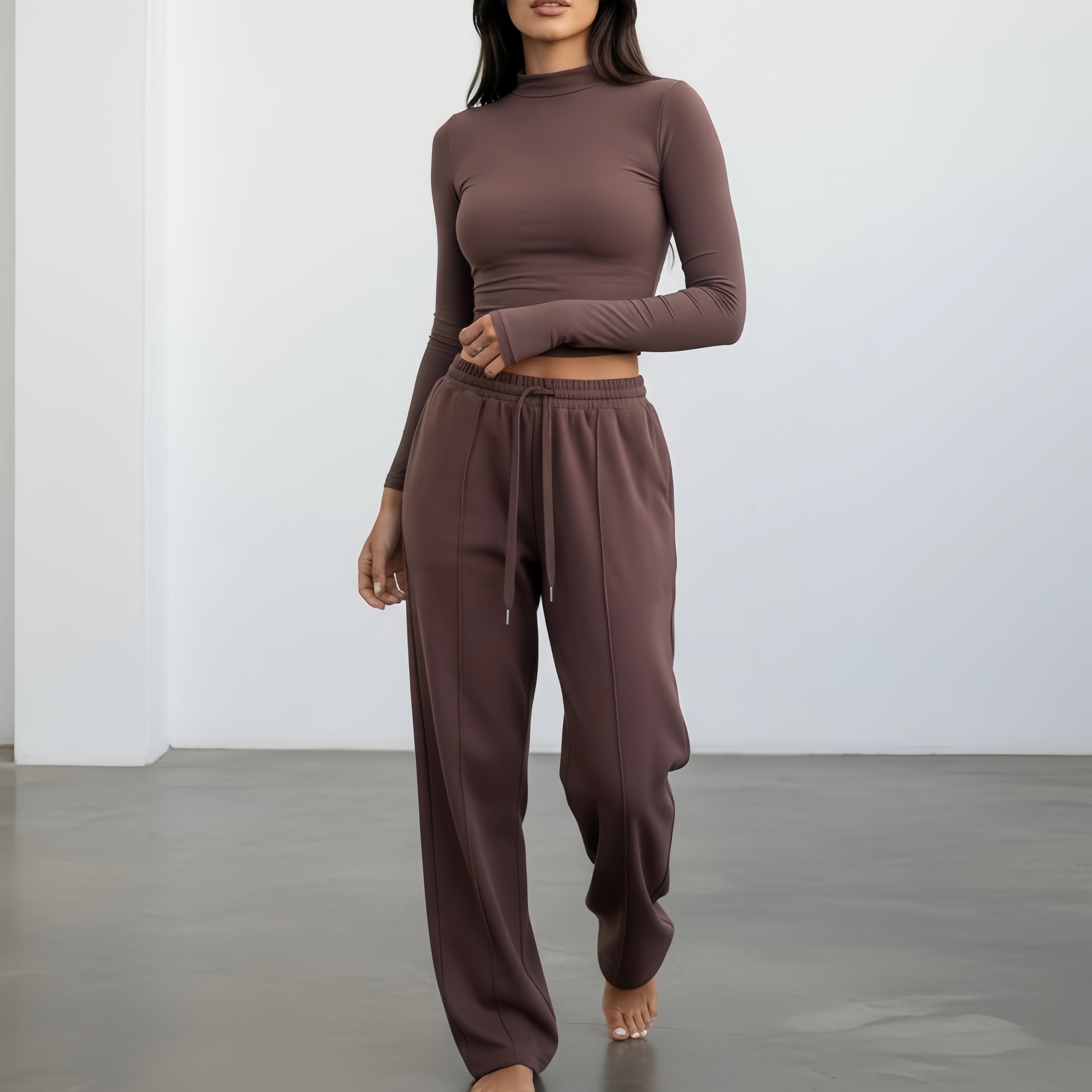 Mode Long Sleeve Crop