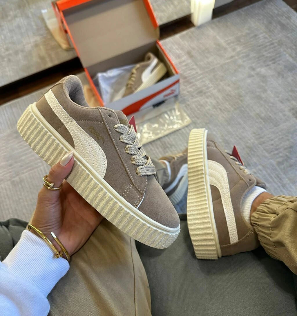 Suede Caqui