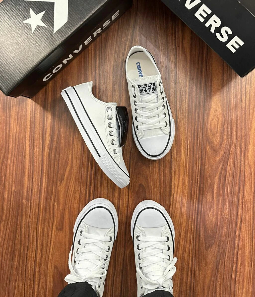 ALL STAR COURINO BRANCO/PRETO foto 4