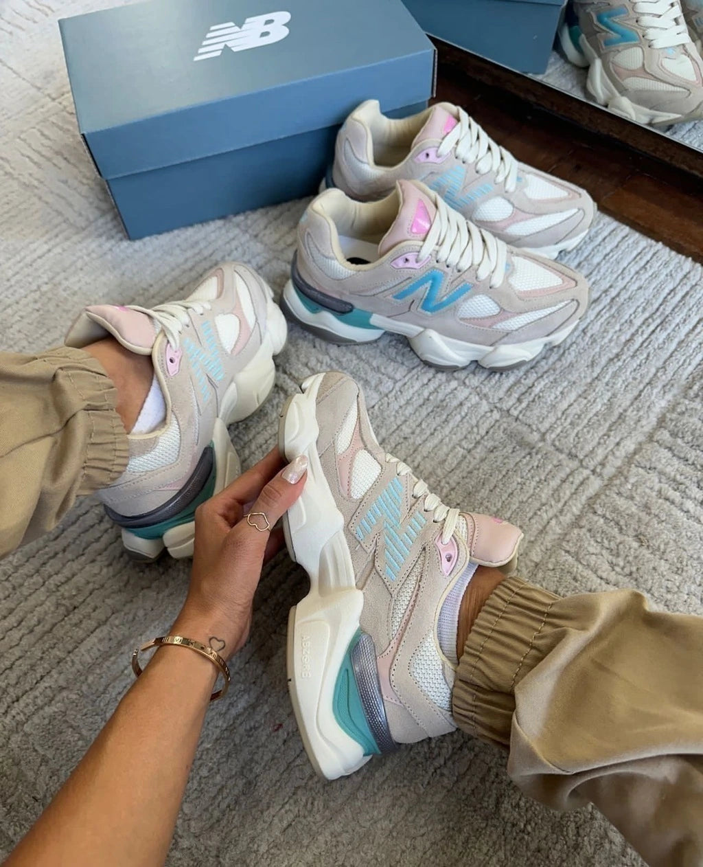 NEW BALANCE 9060 - NUDE foto 5