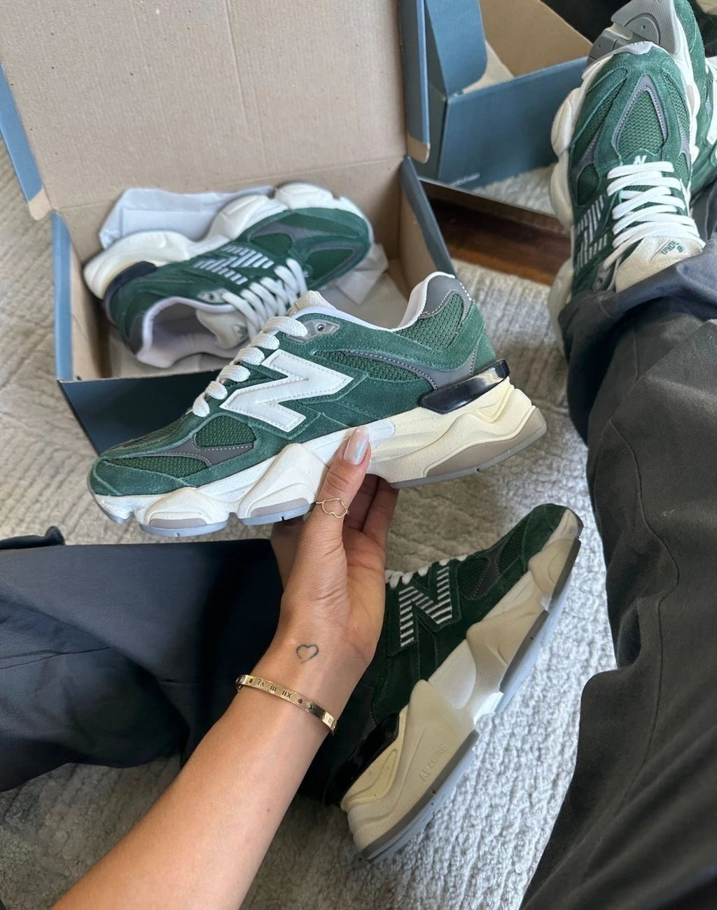 NEW BALANCE 9060 - VERDE foto 4