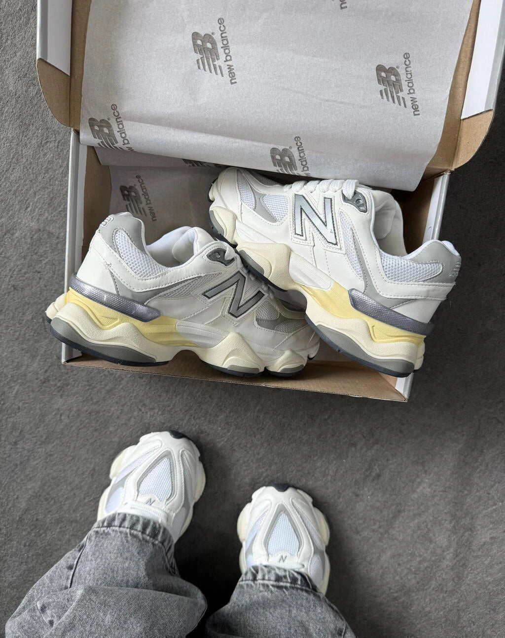 NEW BALANCE 9060 - BRANCO foto 4