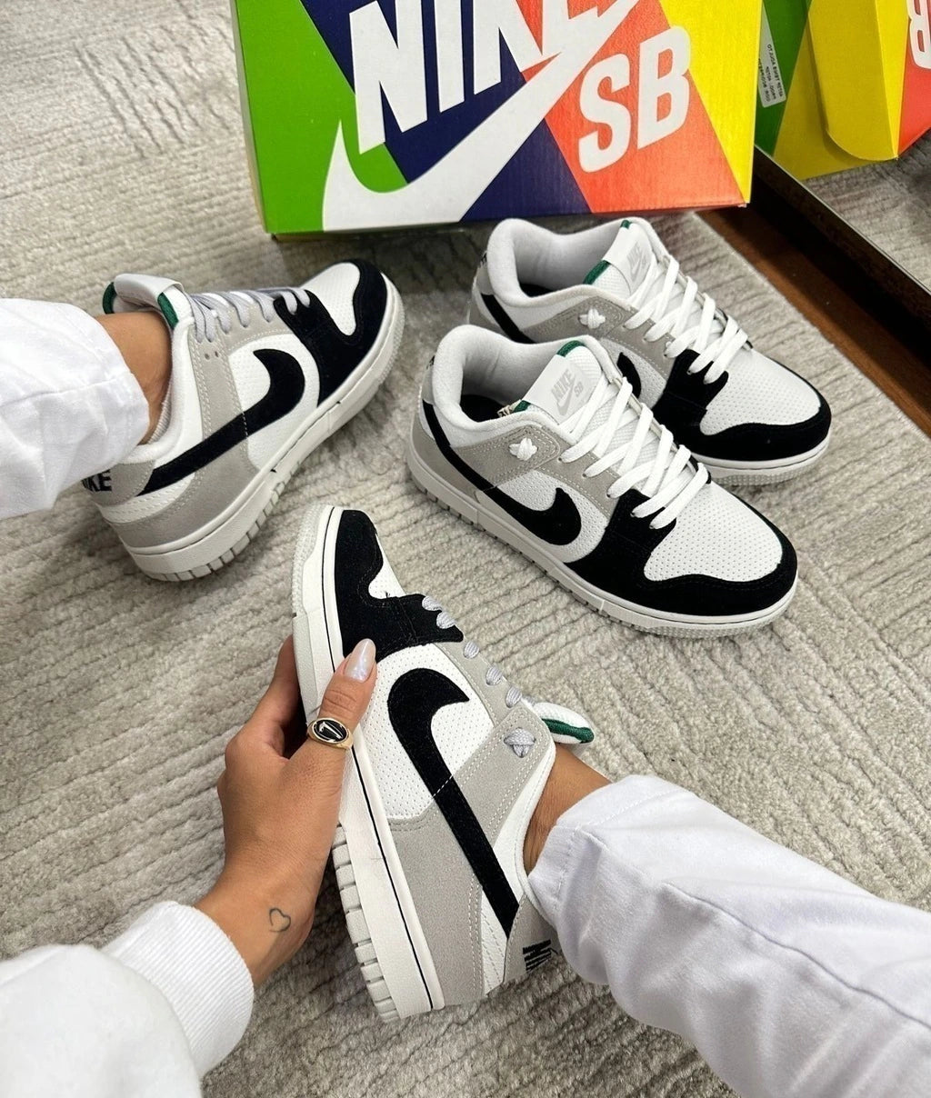 DUNK LOW CAMURÇA - CINZA/PRETO foto 2