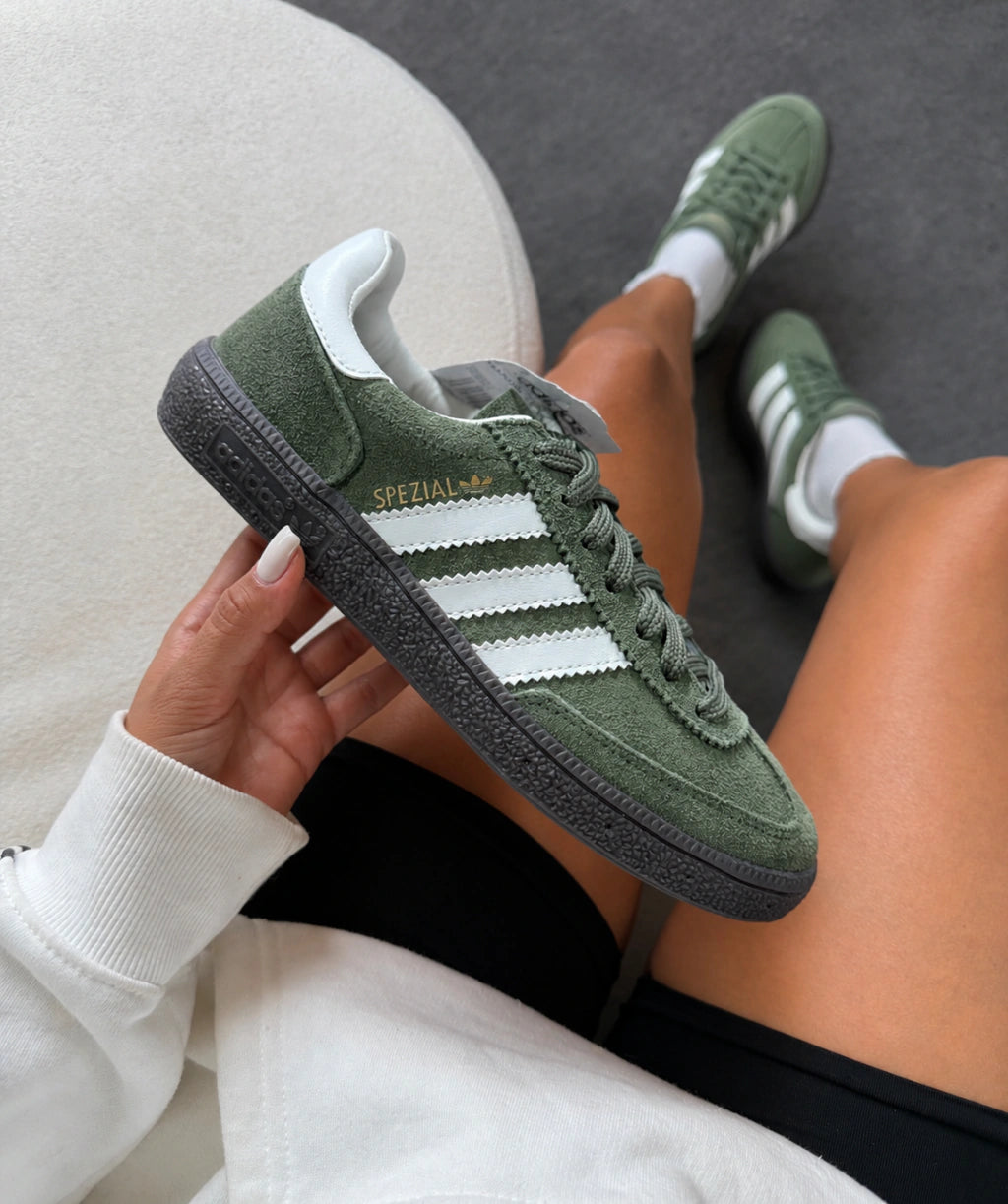 Spezial verde couro