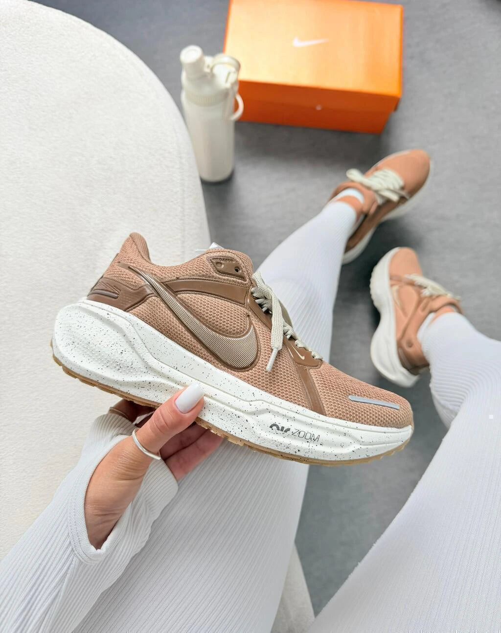 NIKE ZOOM PEGASUS 41 - MARROM foto 5