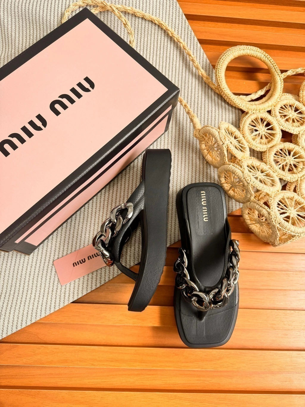 RASTEIRA MIUMIU PREMIUM CORRENTE foto 4