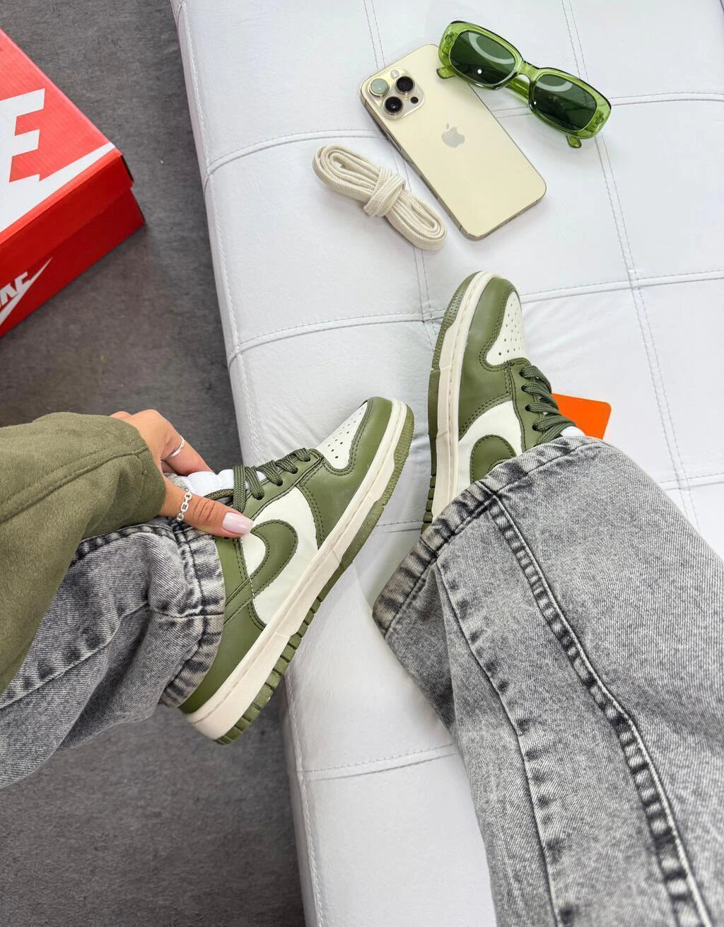 DUNK LOW - VERDE foto 4
