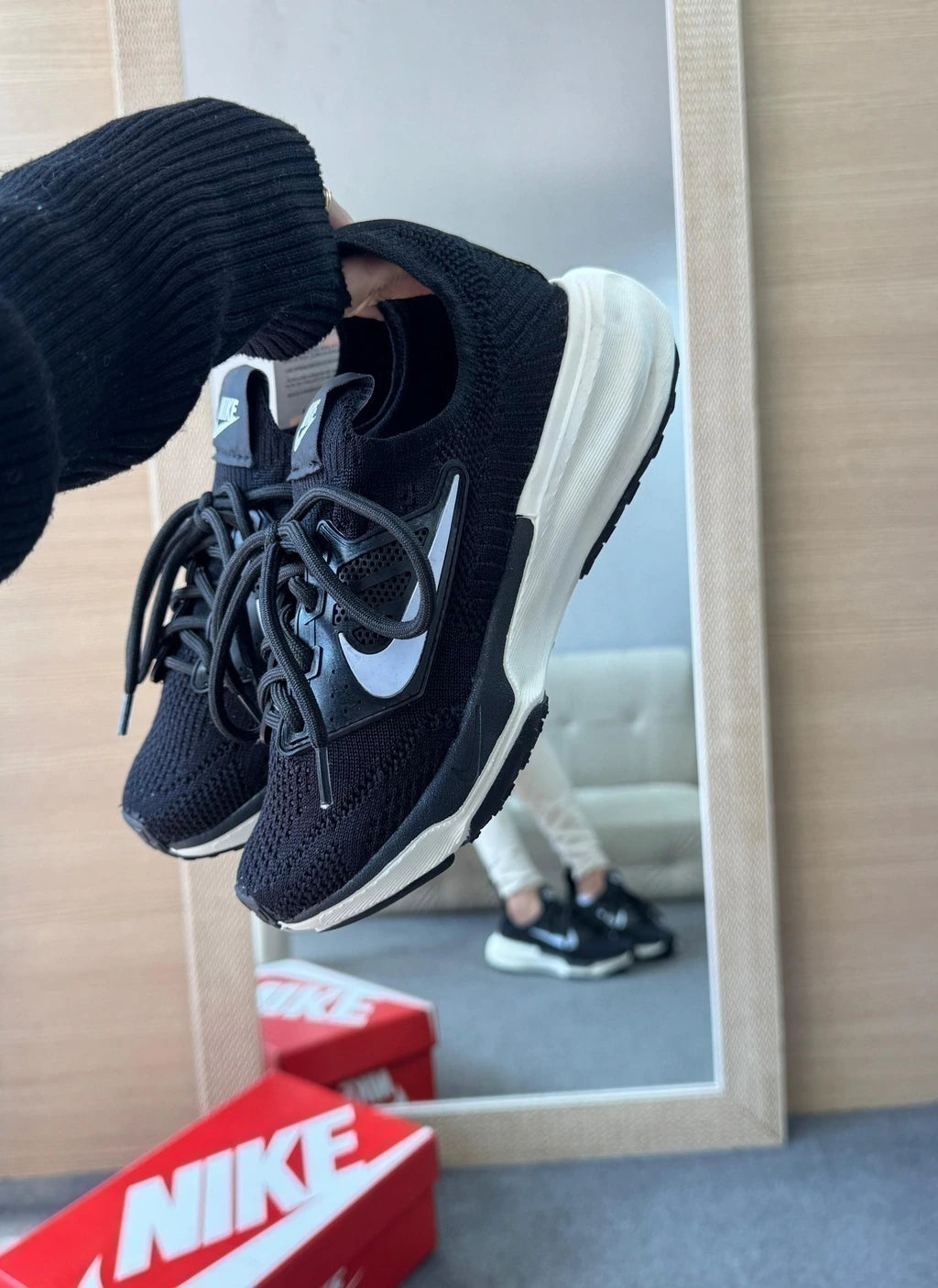 NIKE KNIT B3 - PRETO foto 2