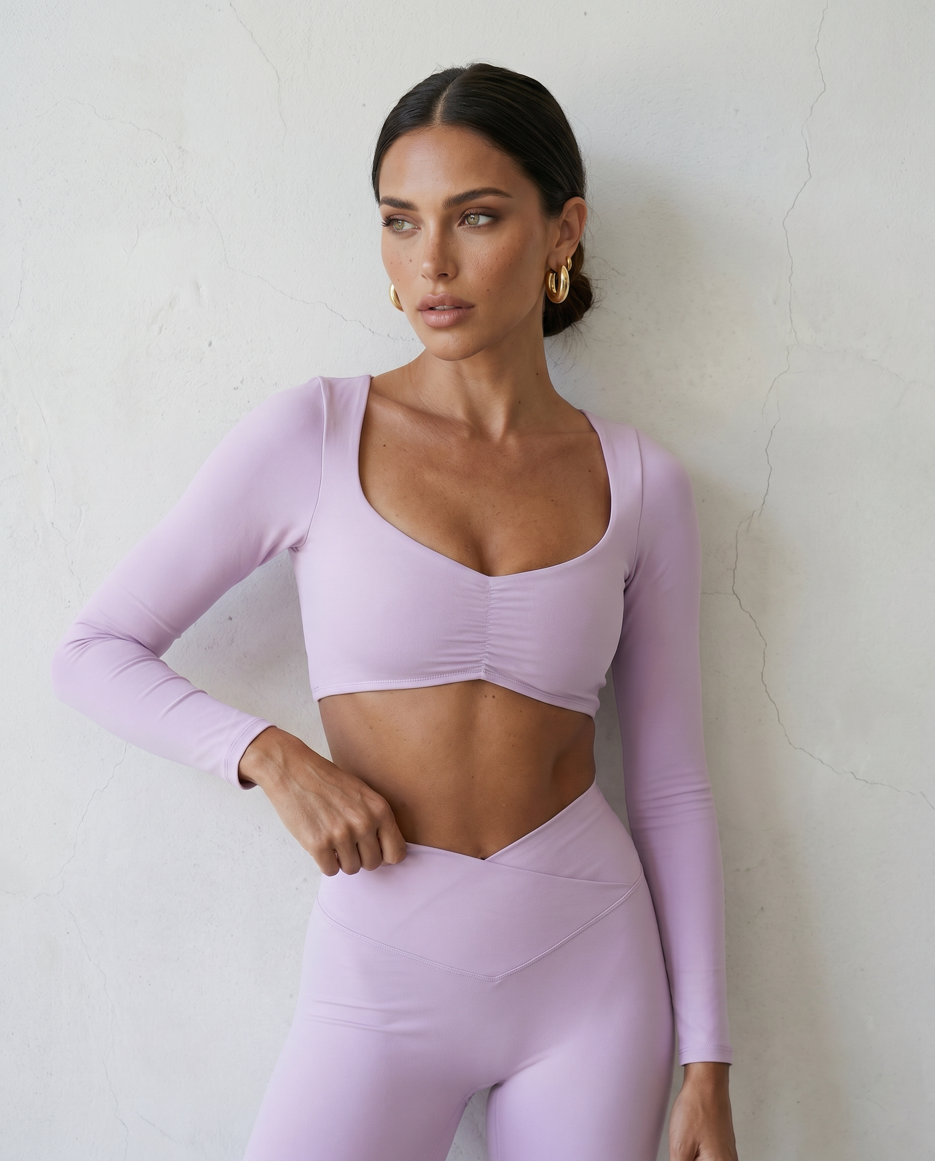 Luxe Vision – Legging com corte em V