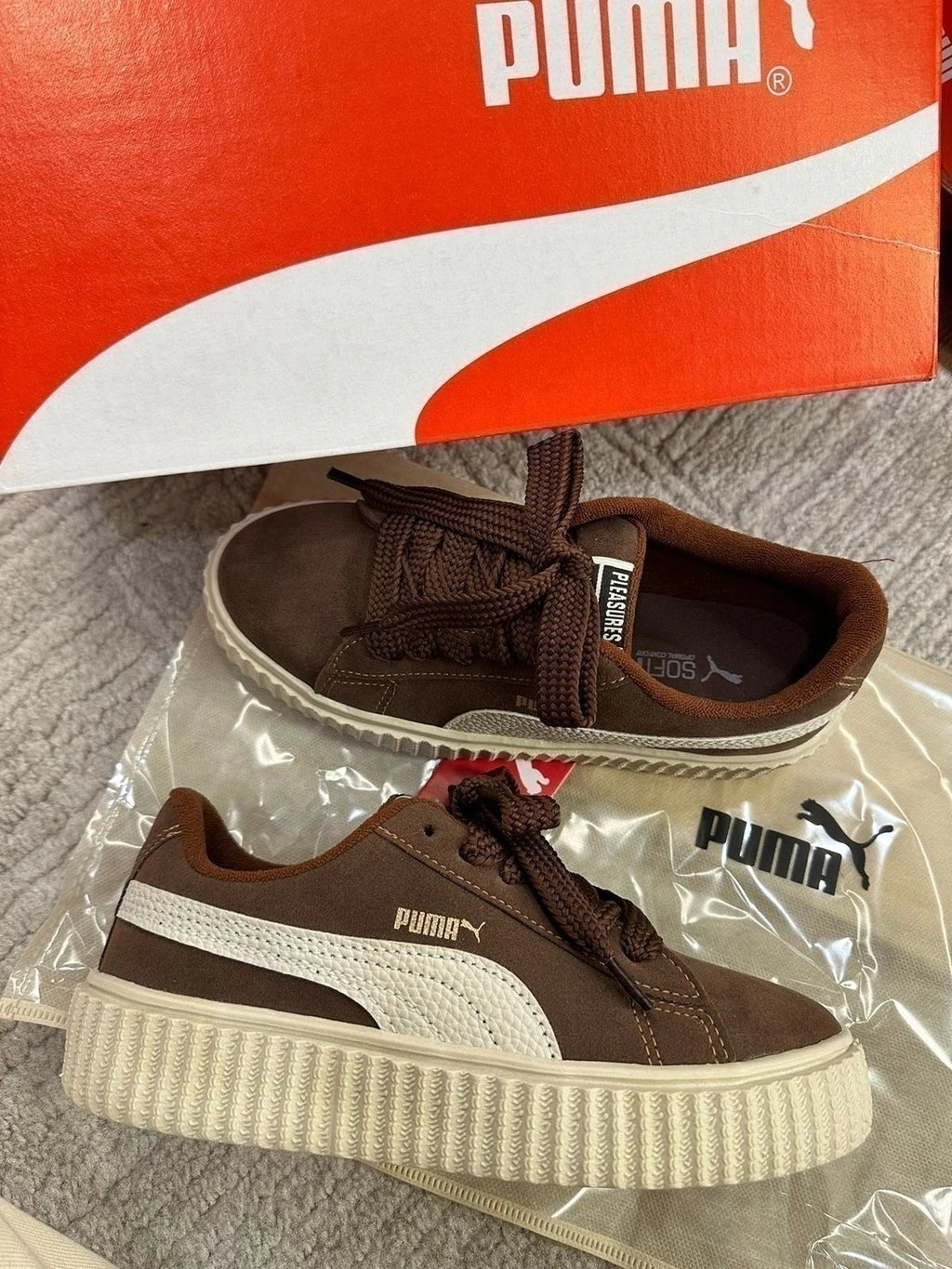 PUMA SUEDE - CAFÉ