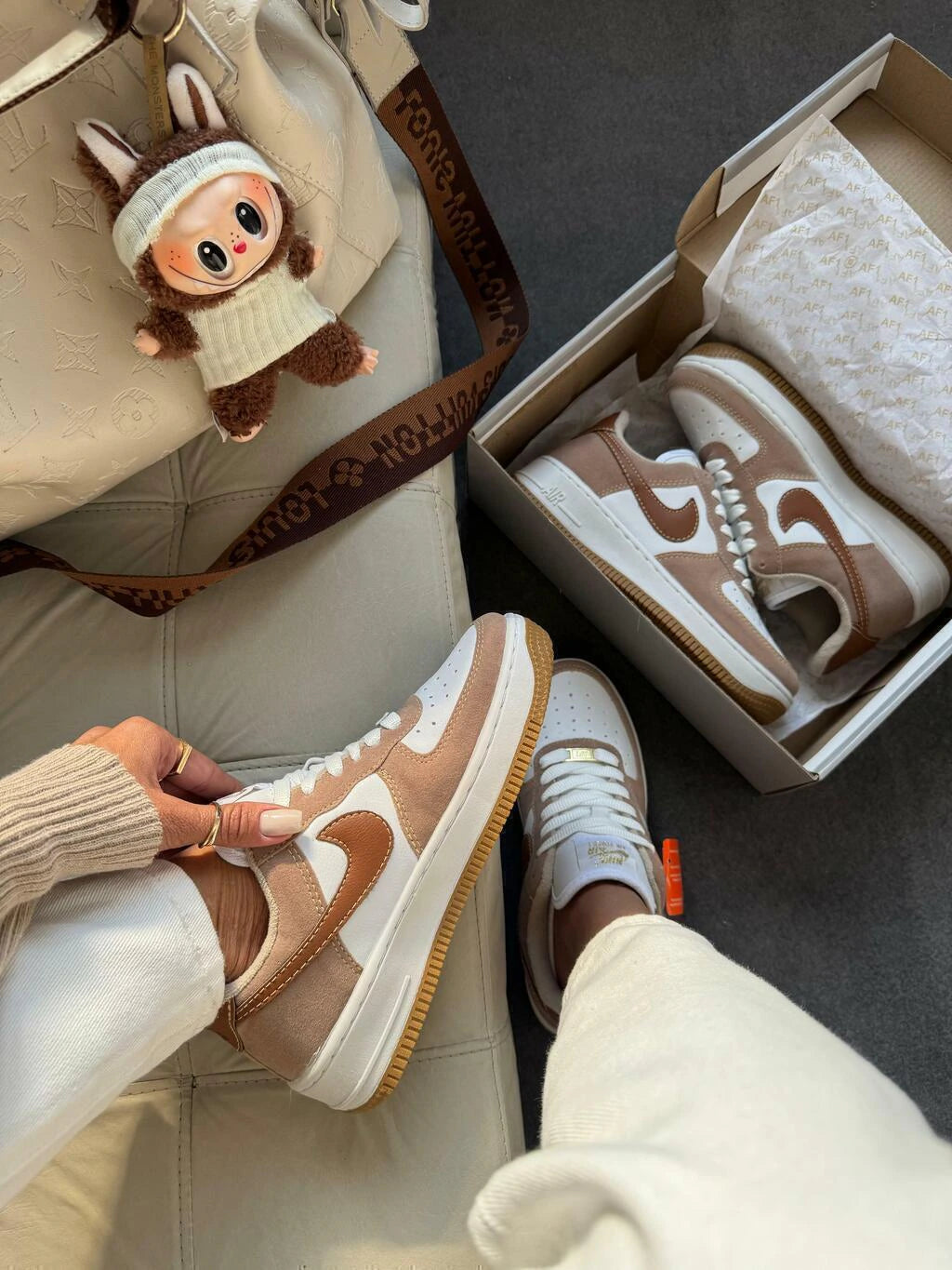 AIR FORCE CARAMELO foto 6