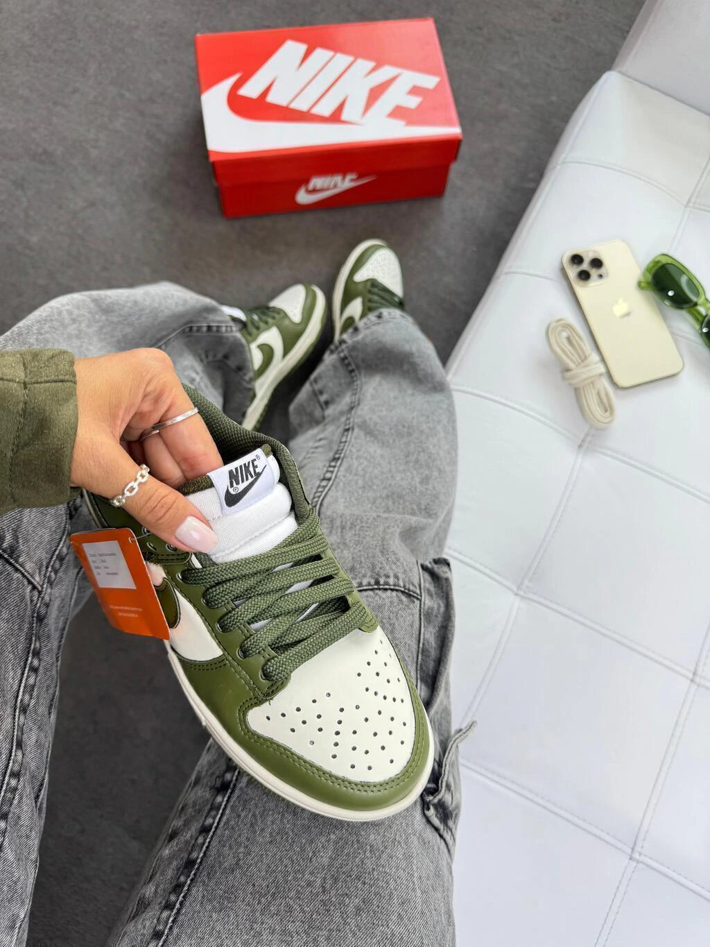 DUNK LOW - VERDE foto 3