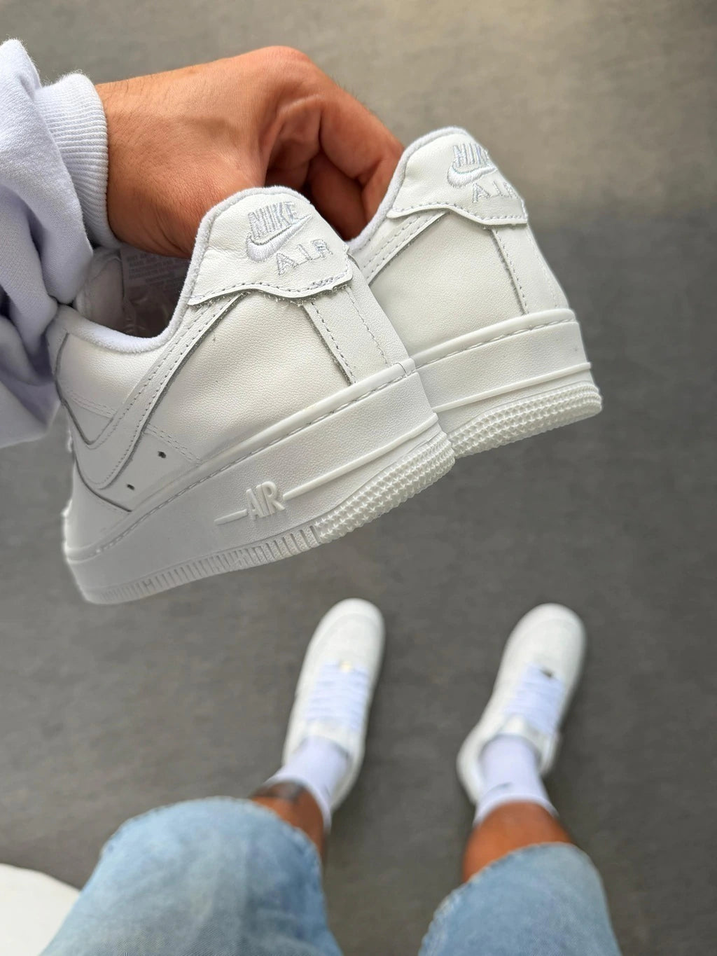 AIR FORCE BRANCO - 100% COURO foto 10