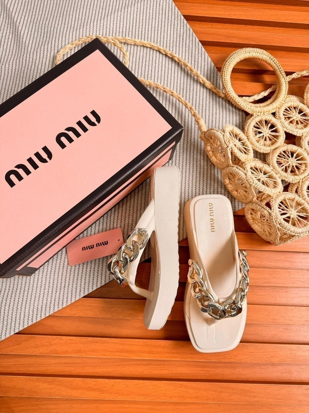 RASTEIRA MIUMIU PREMIUM CORRENTE foto 3