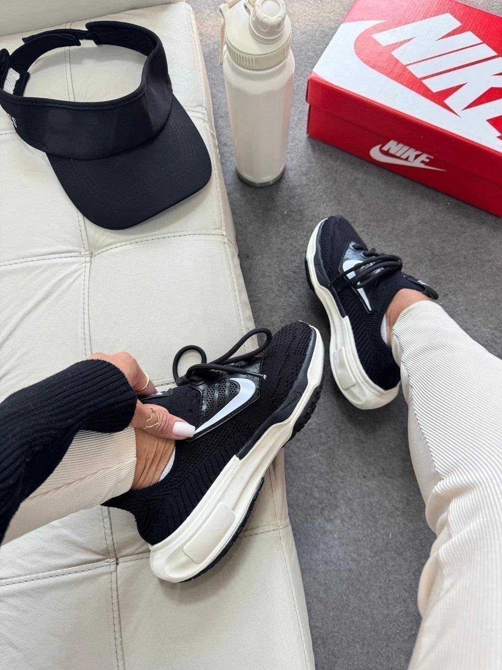 NIKE KNIT B3 - PRETO foto 3