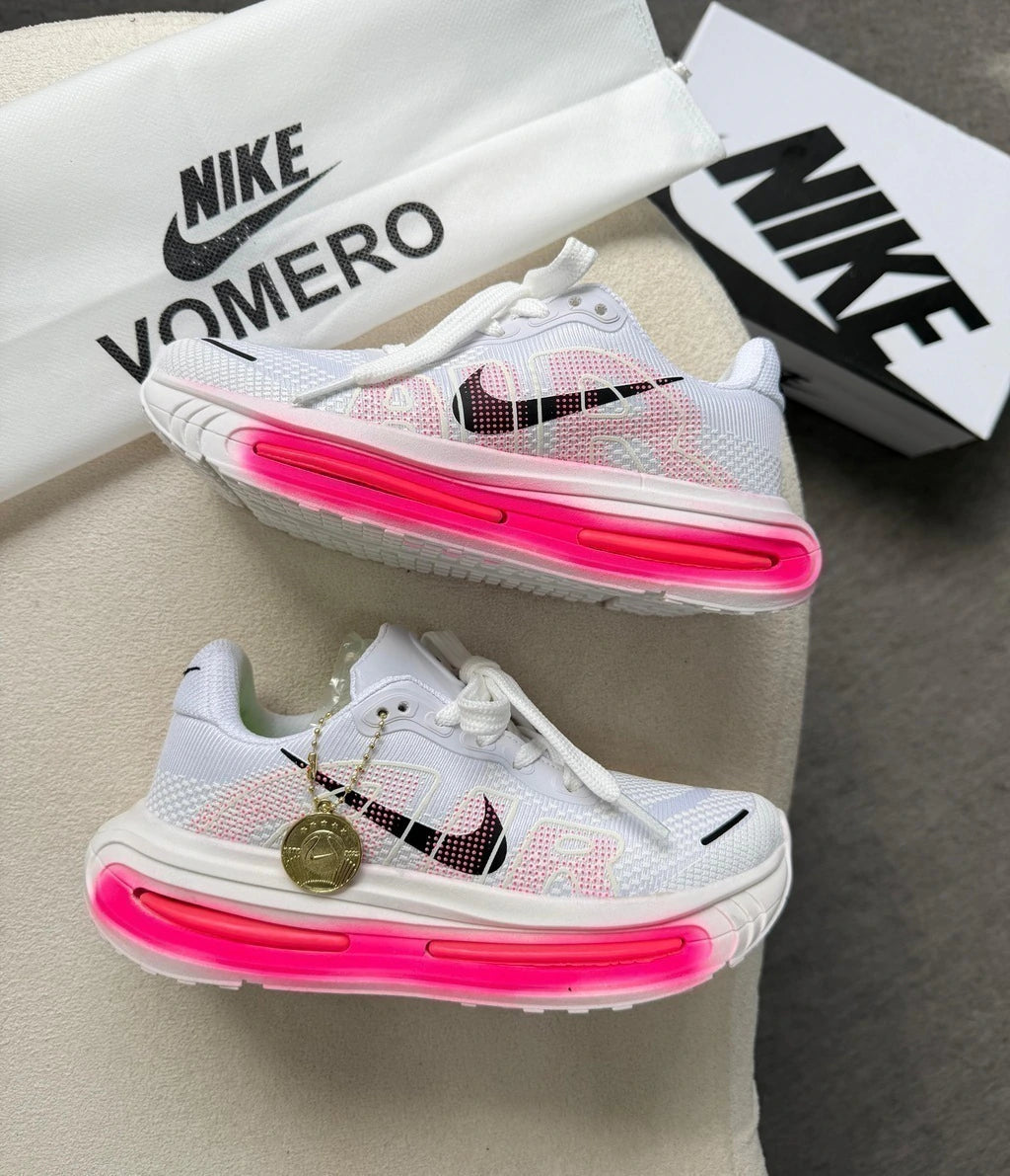 NIKE RUN VOMERO - BRANCO/ROSA foto 4