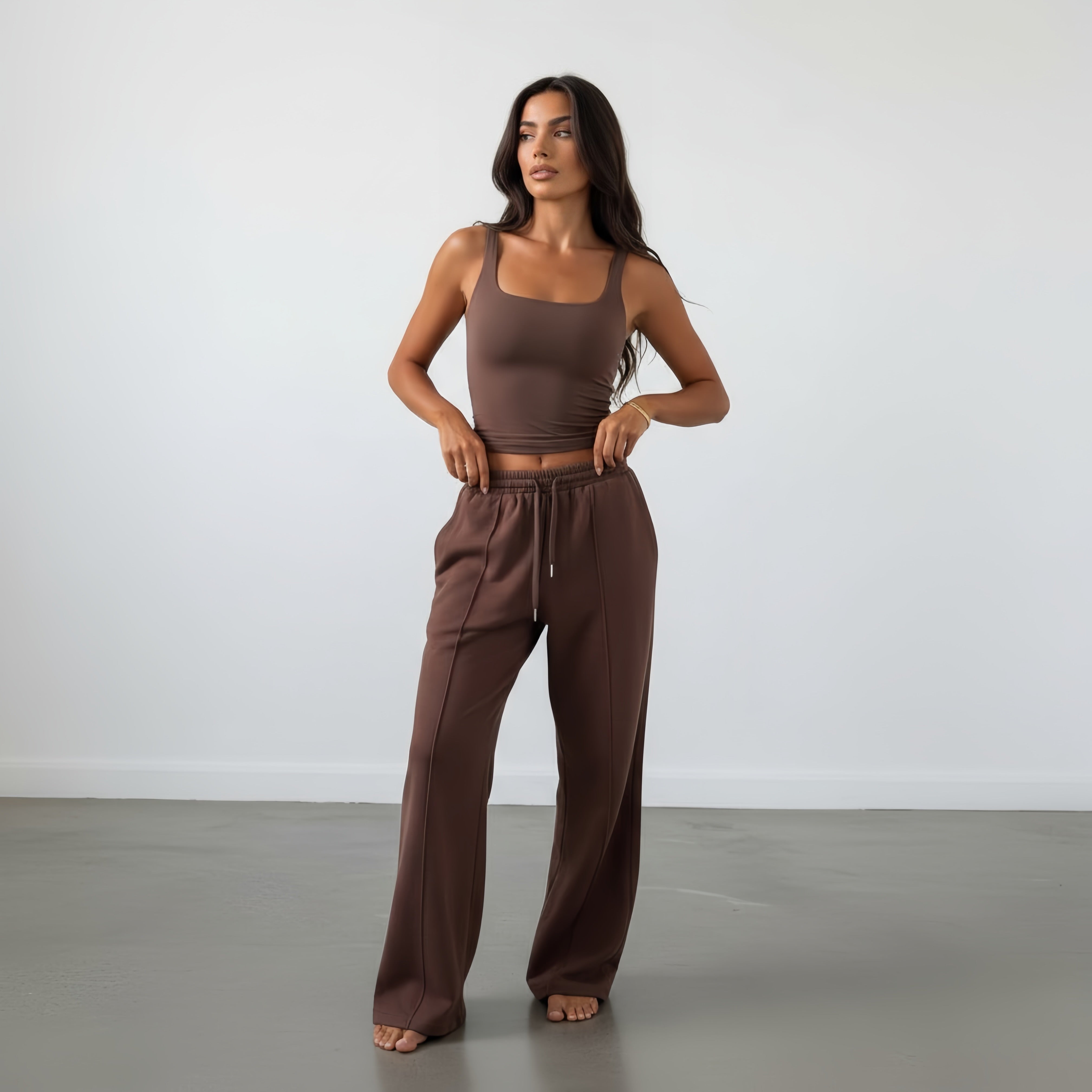 Mode Pleated Sweatpants