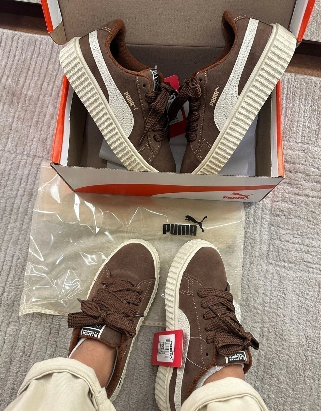 PUMA SUEDE - CAFÉ foto 2
