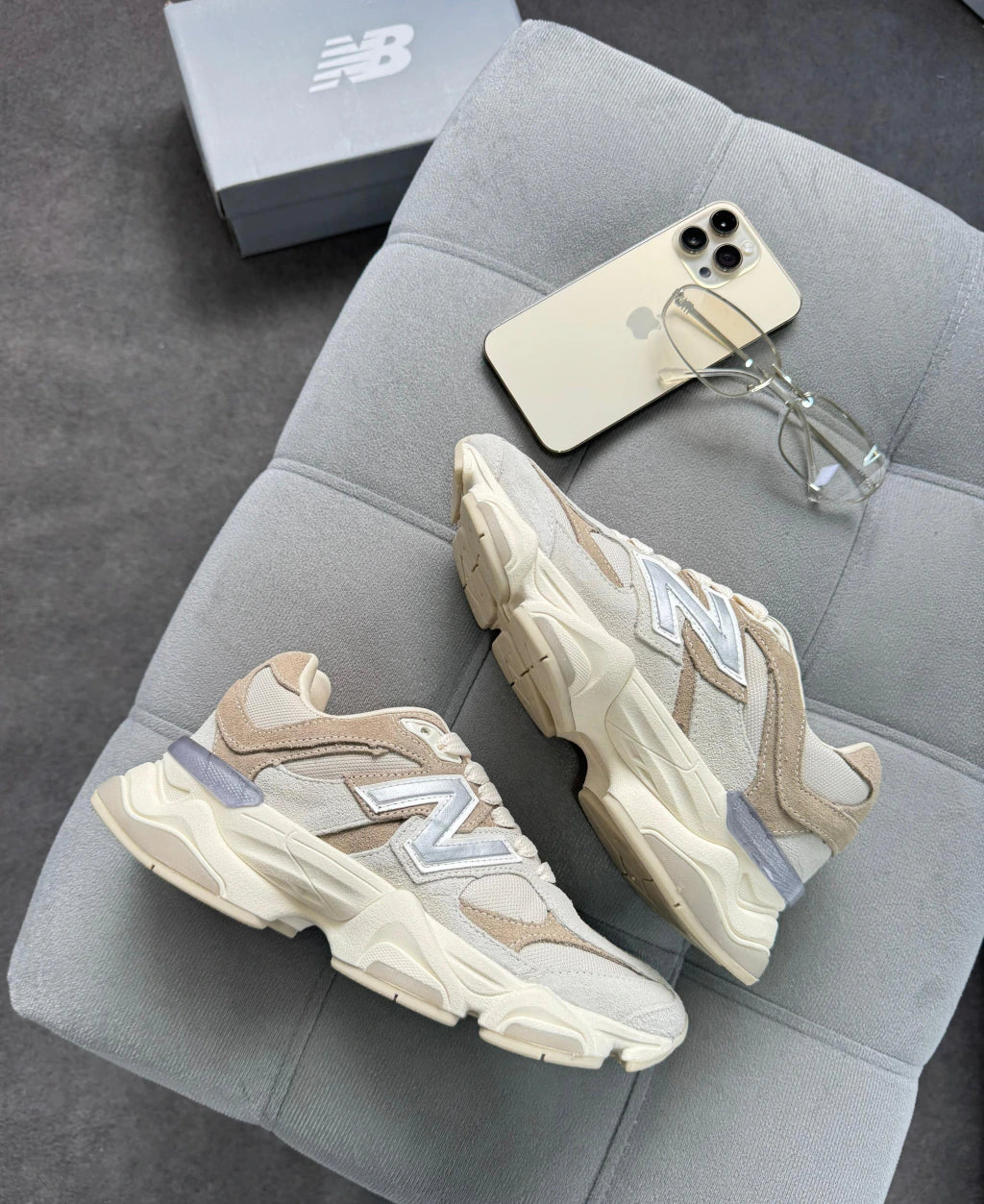 NB 9060 Taupe - Couro