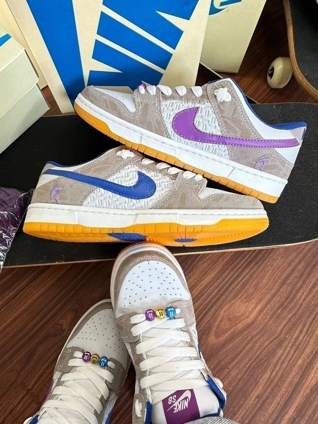 DUNK LOW RAYSSA LEAL- AZUL foto 2