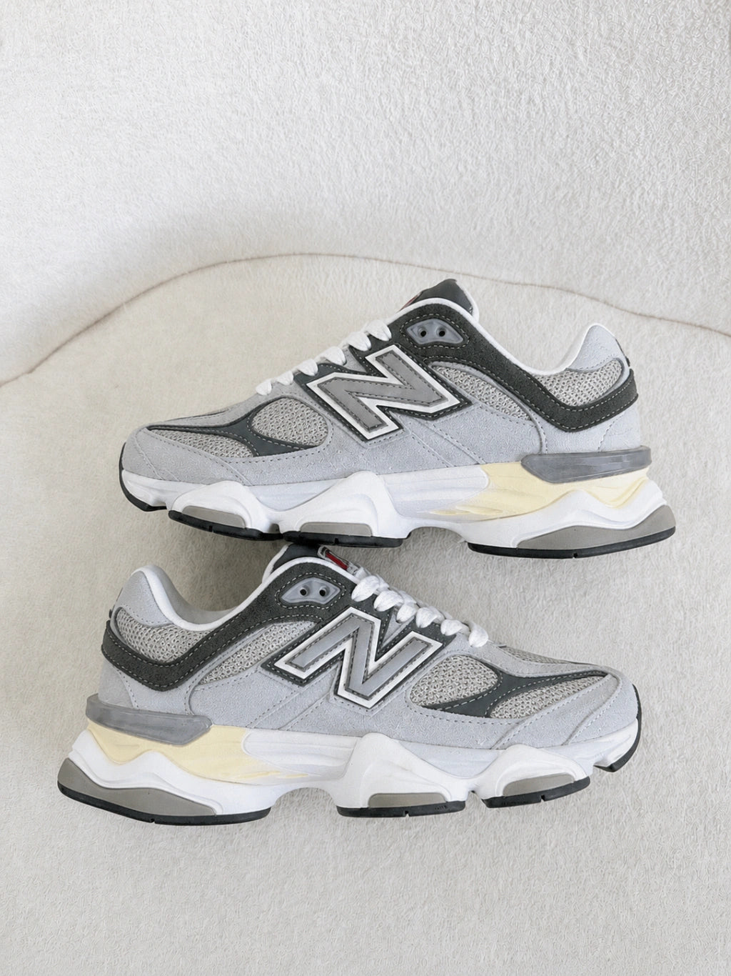 NB 9060 Cinza Chumbo - Couro