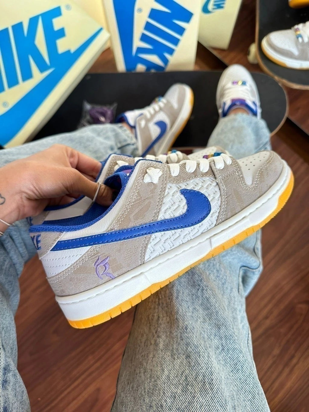DUNK LOW RAYSSA LEAL- AZUL