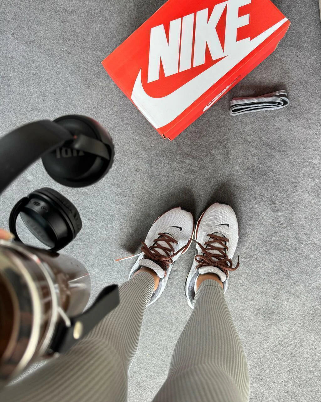 NIKE ZOOM X - CINZA/MARROM foto 7
