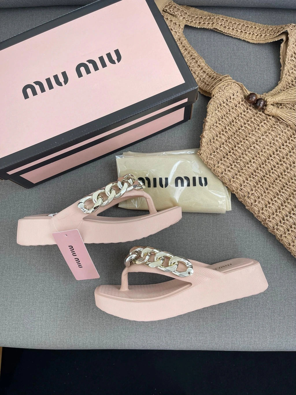 RASTEIRA MIUMIU PREMIUM CORRENTE foto 16