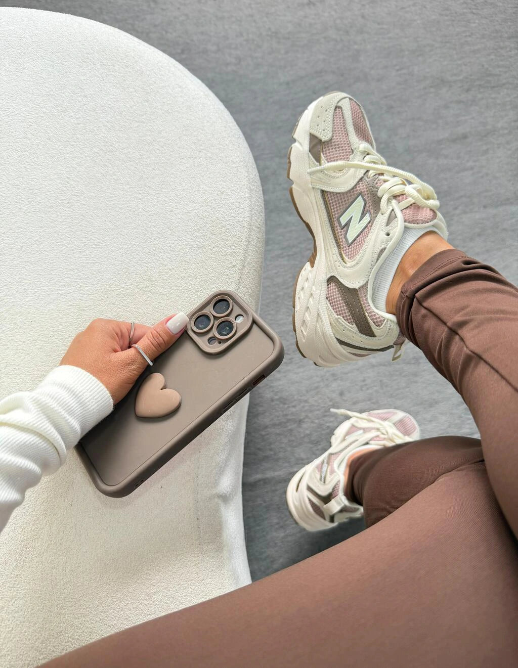 NEW BALANCE 530 ROSE LATTE foto 5