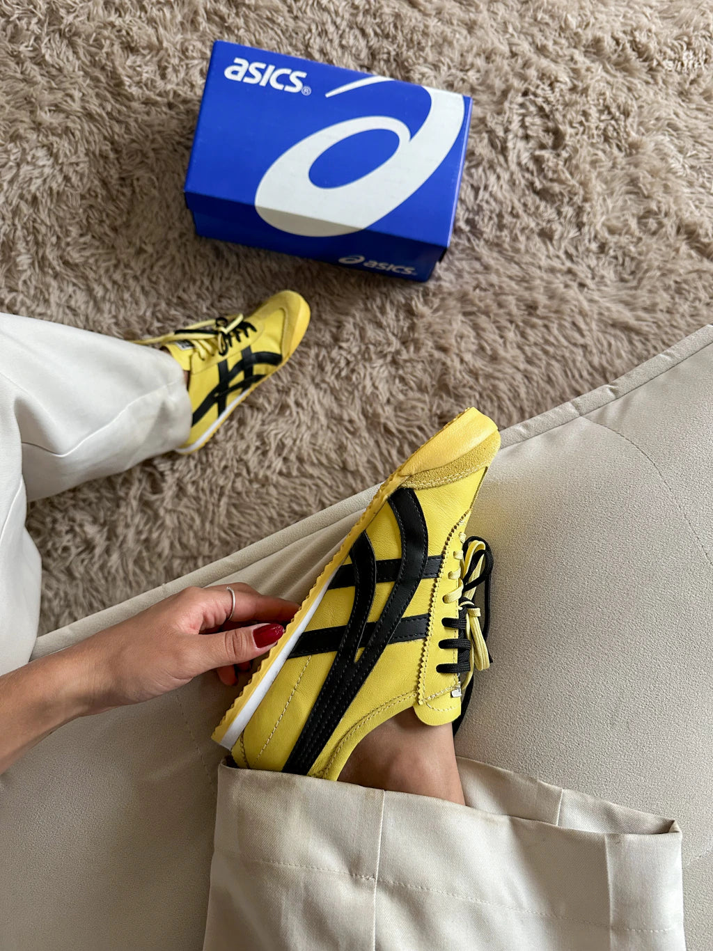Onitsuka Tiger Couro legítimo