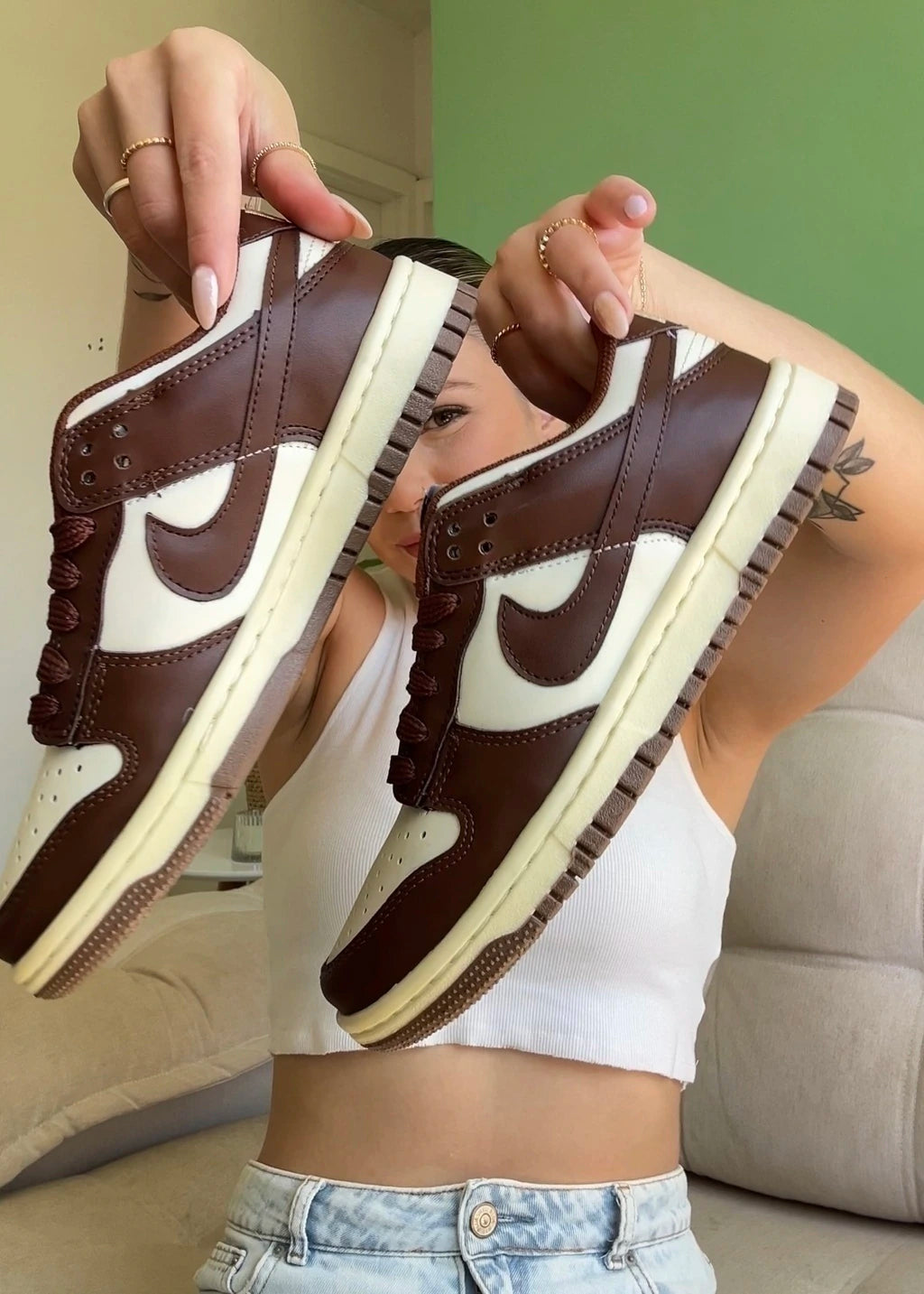 DUNK LOW CACAU - COURO