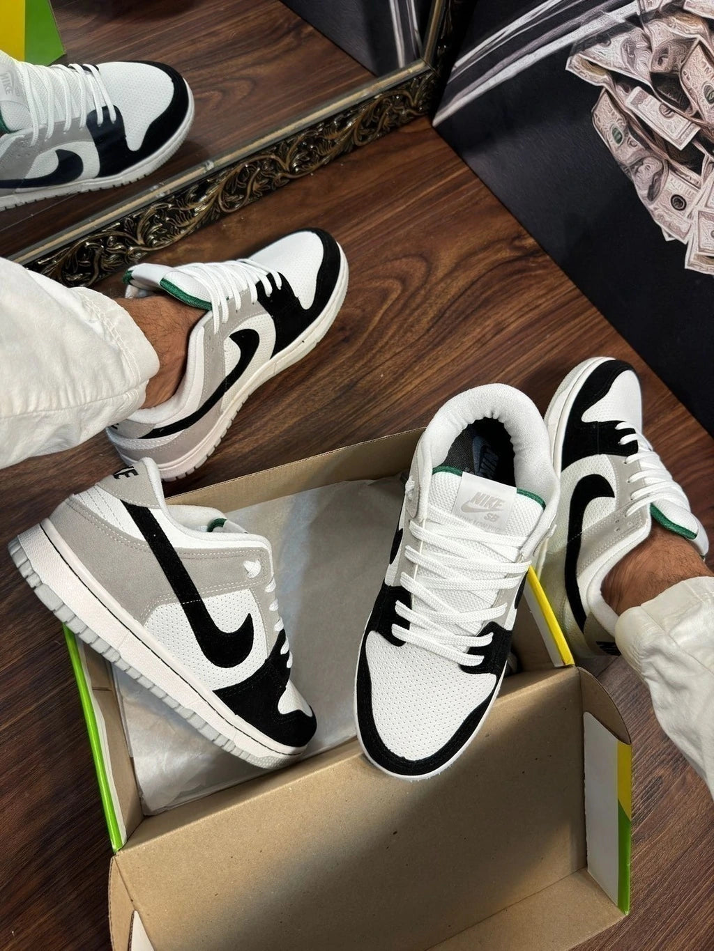 DUNK LOW CAMURÇA CINZA