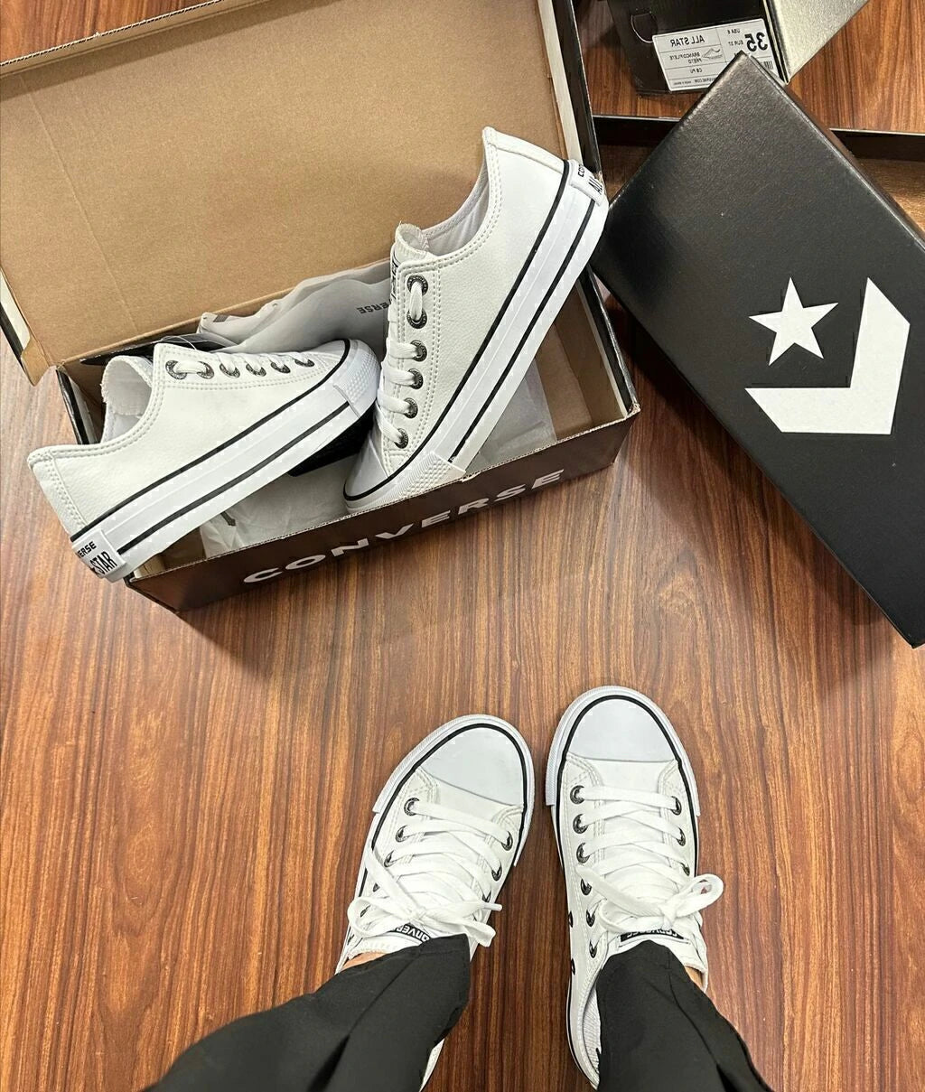 ALL STAR COURINO BRANCO/PRETO foto 2