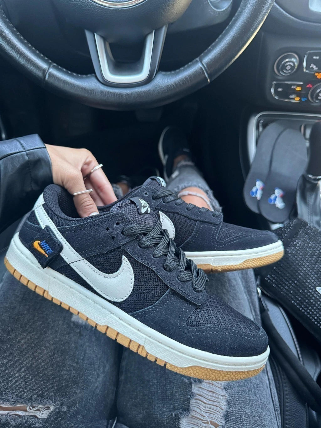 DUNK LOW TEDDY BEAR - PRETO foto 7