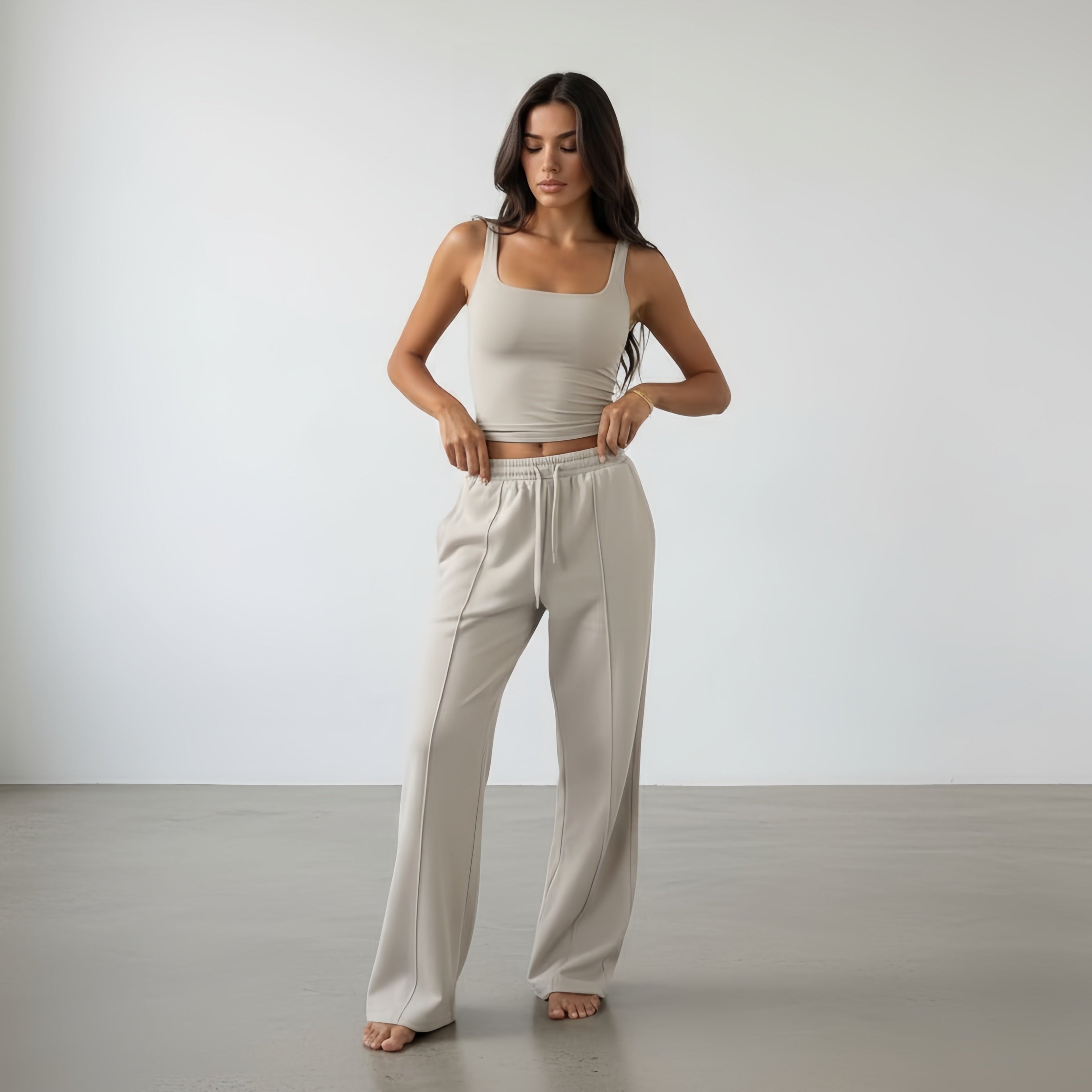 Mode Pleated Sweatpants