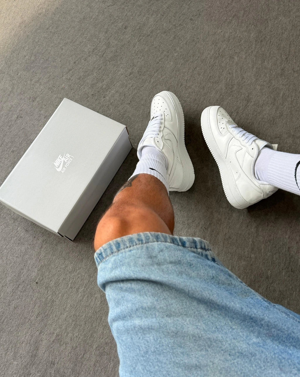 AIR FORCE BRANCO - 100% COURO foto 9