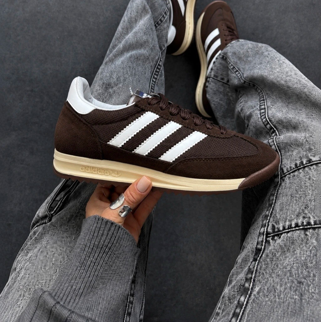 Adidas SL 72 Couro card chocolate