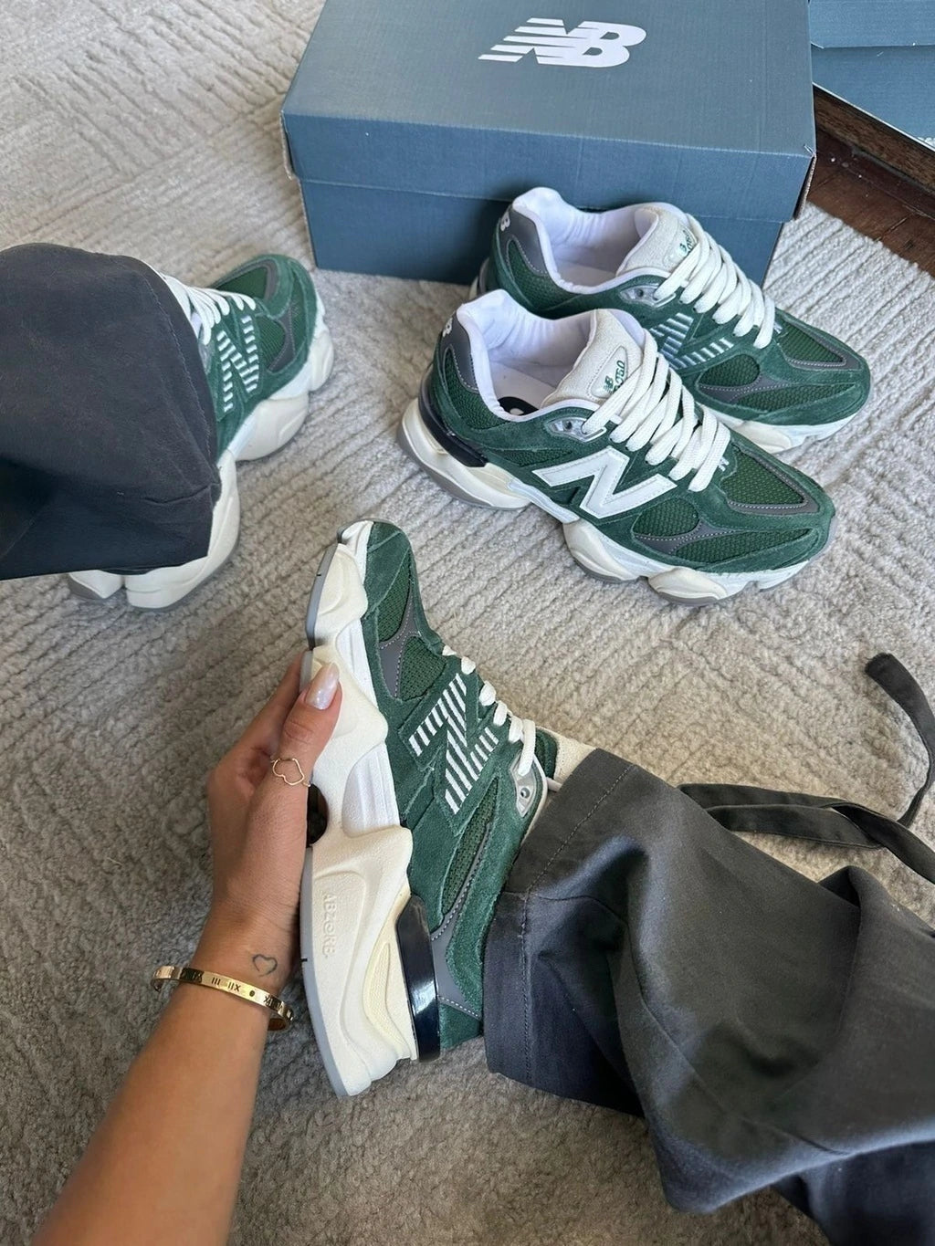 NEW BALANCE 9060 - VERDE foto 3