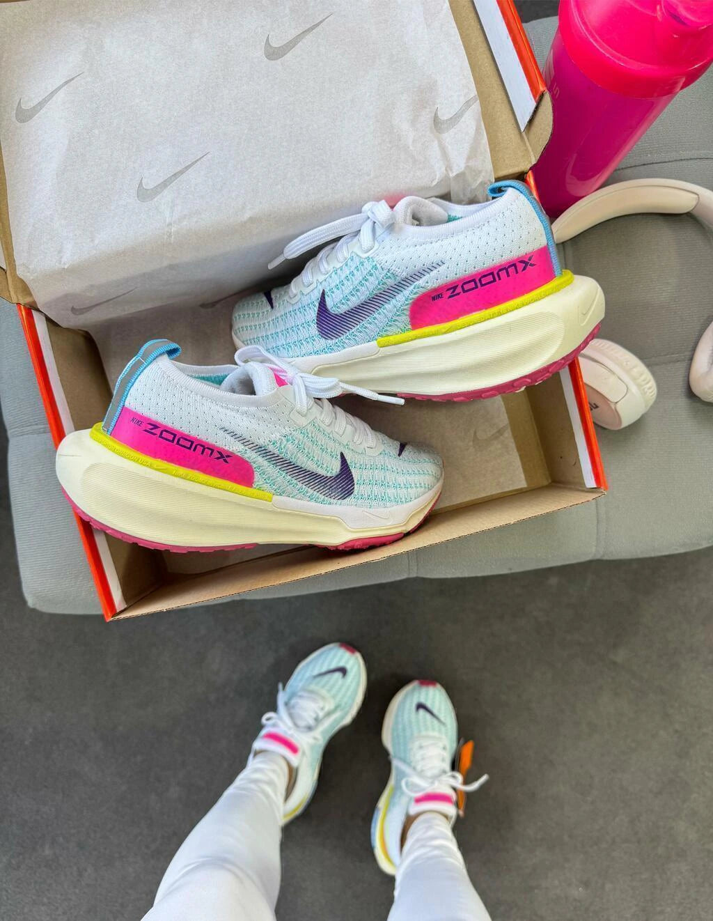 NIKE ZOOM X - AZUL/ROSA foto 2