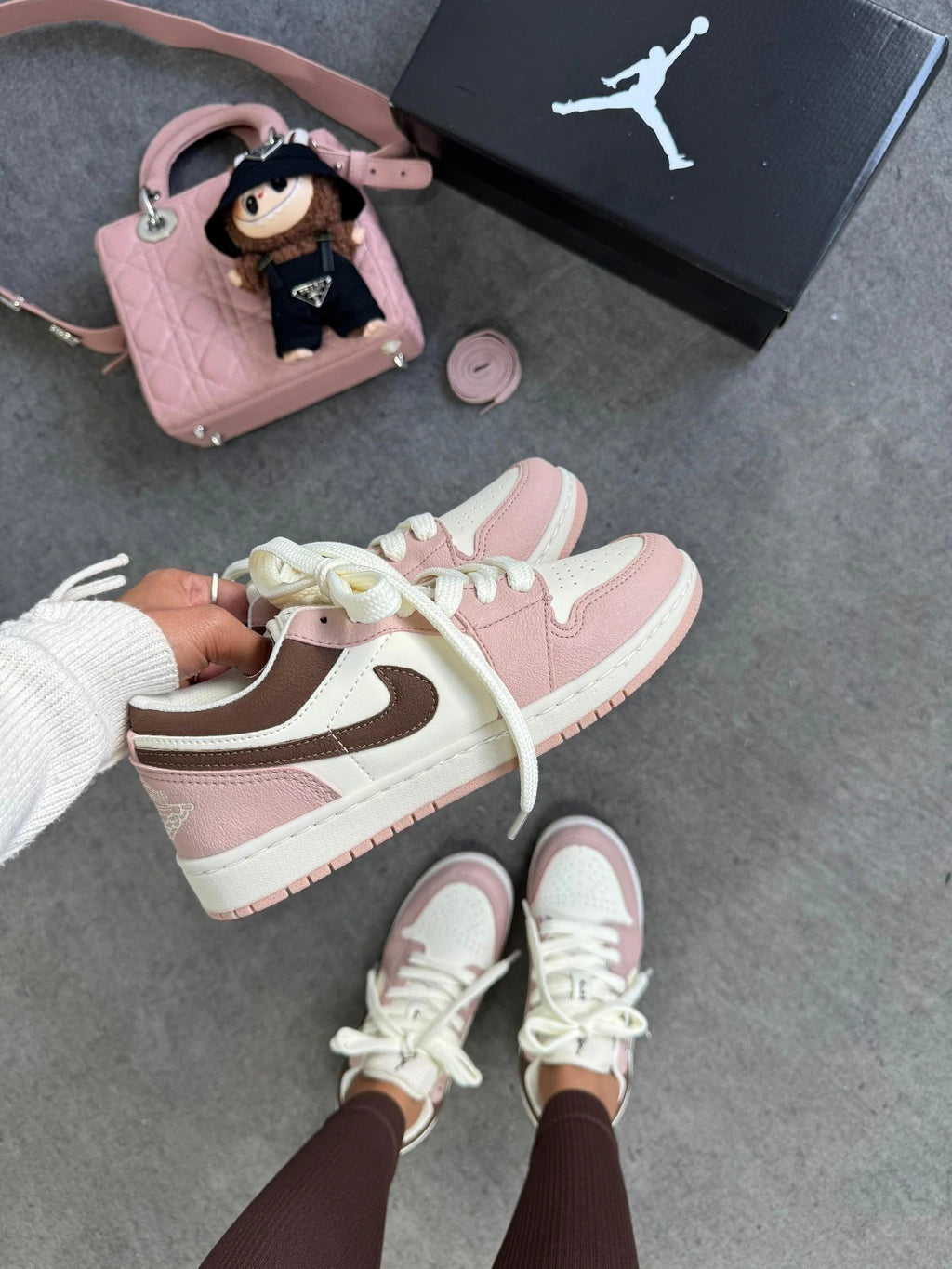 JORDAN LOW 23 - ROSE/CAFE