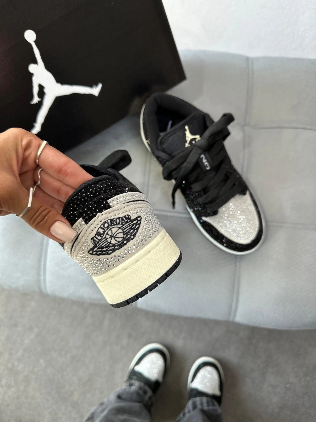 JORDAN LOW STRASS PRETO foto 4