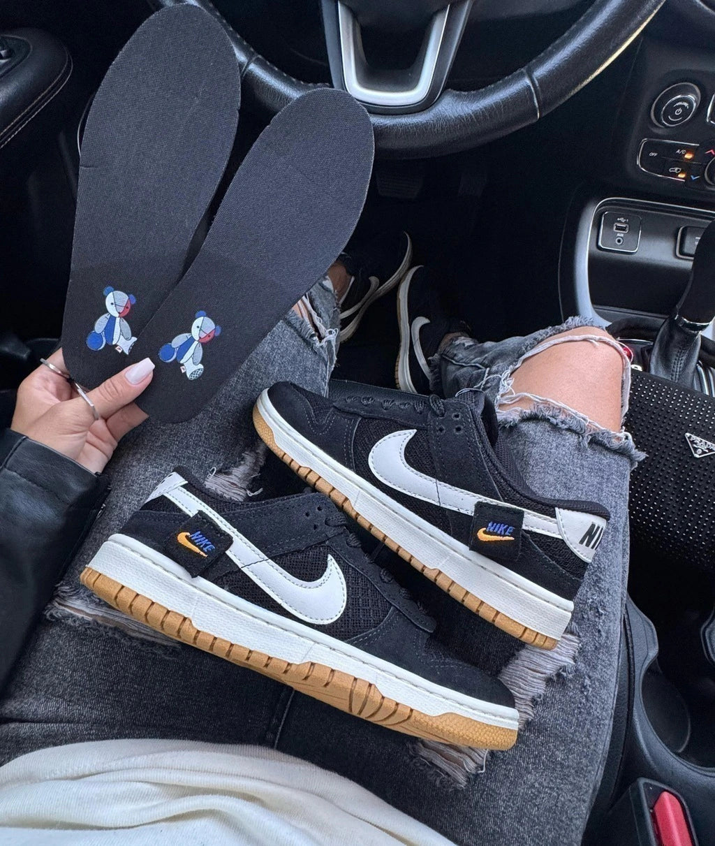 DUNK LOW TEDDY BEAR - PRETO