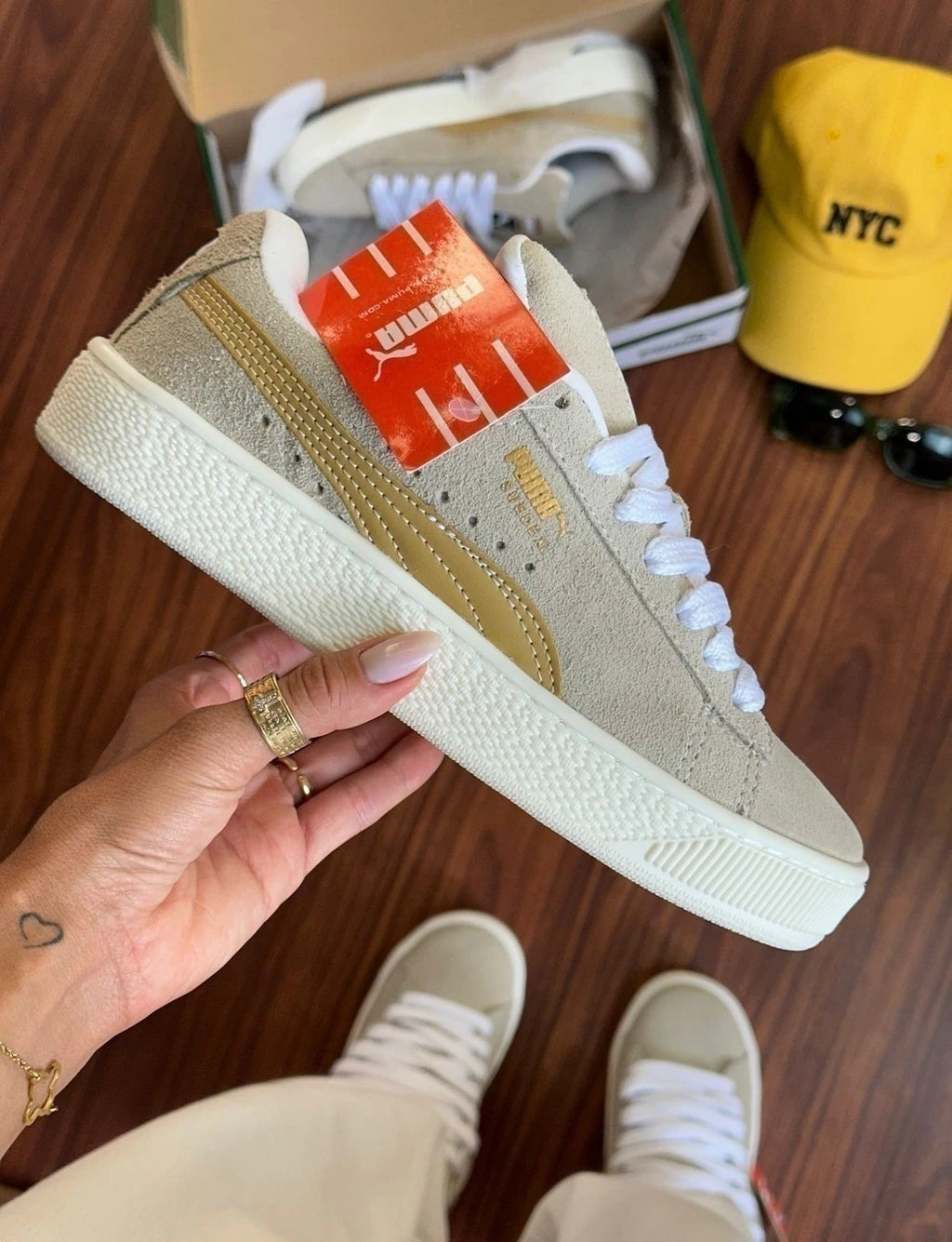 PUMA SUEDE - COURO foto 2
