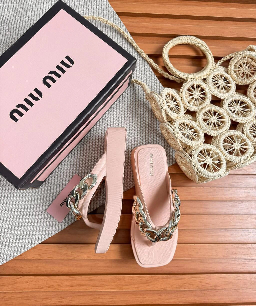 RASTEIRA MIUMIU PREMIUM CORRENTE foto 5
