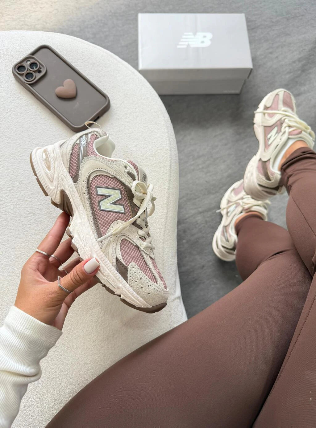 NEW BALANCE 530 ROSE LATTE
