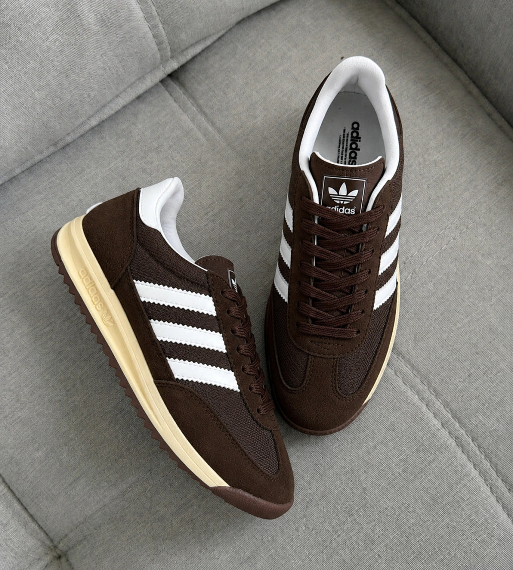 Adidas SL 72 Couro card chocolate