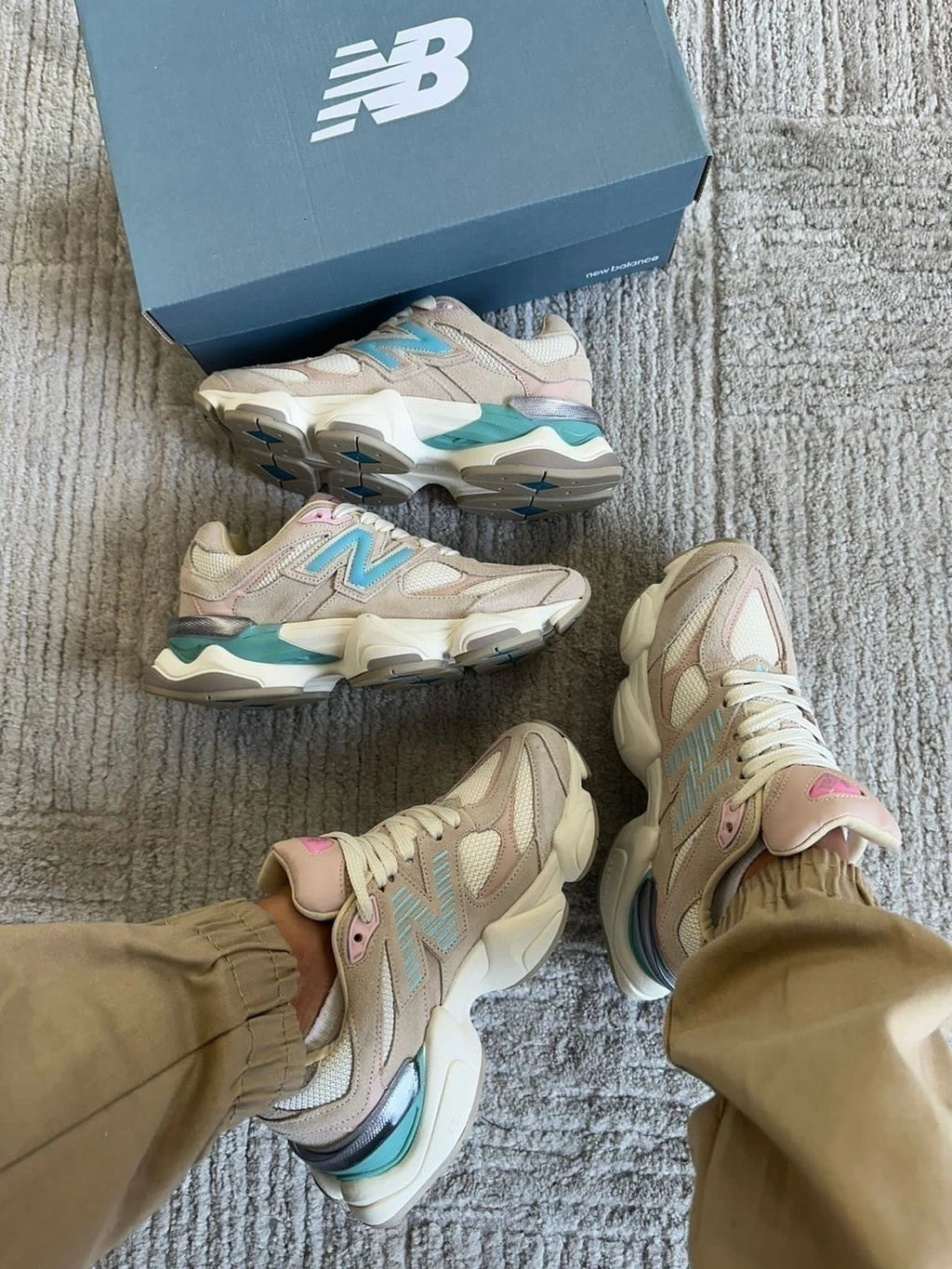 NEW BALANCE 9060 - NUDE foto 4