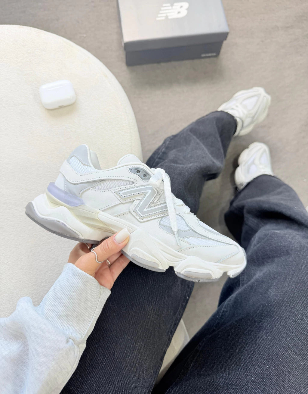 NB 9060 Gelo - Couro