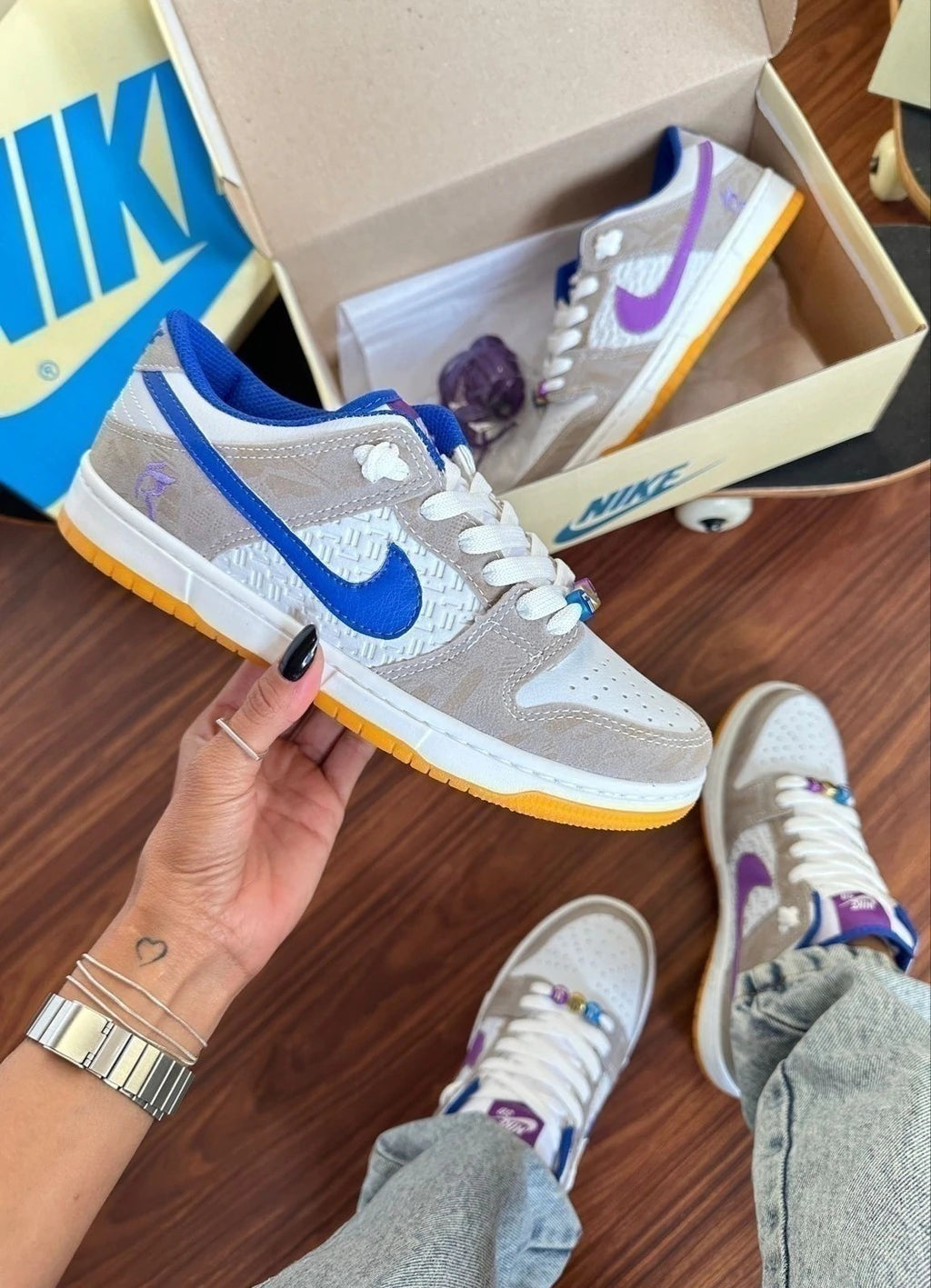 DUNK LOW RAYSSA LEAL- AZUL foto 7