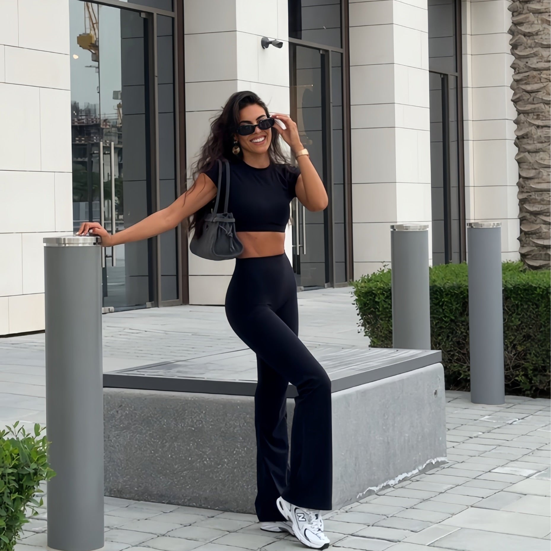 Legging Virtue Flare com Efeito Empina-Bumbum (Scrunch)